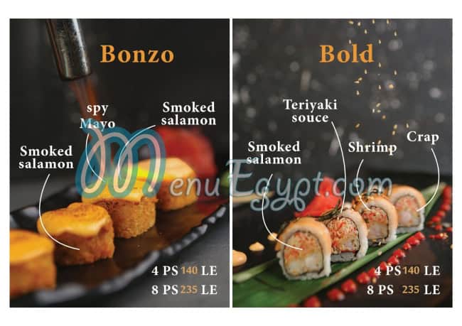 Sushi Bay menu Egypt 10