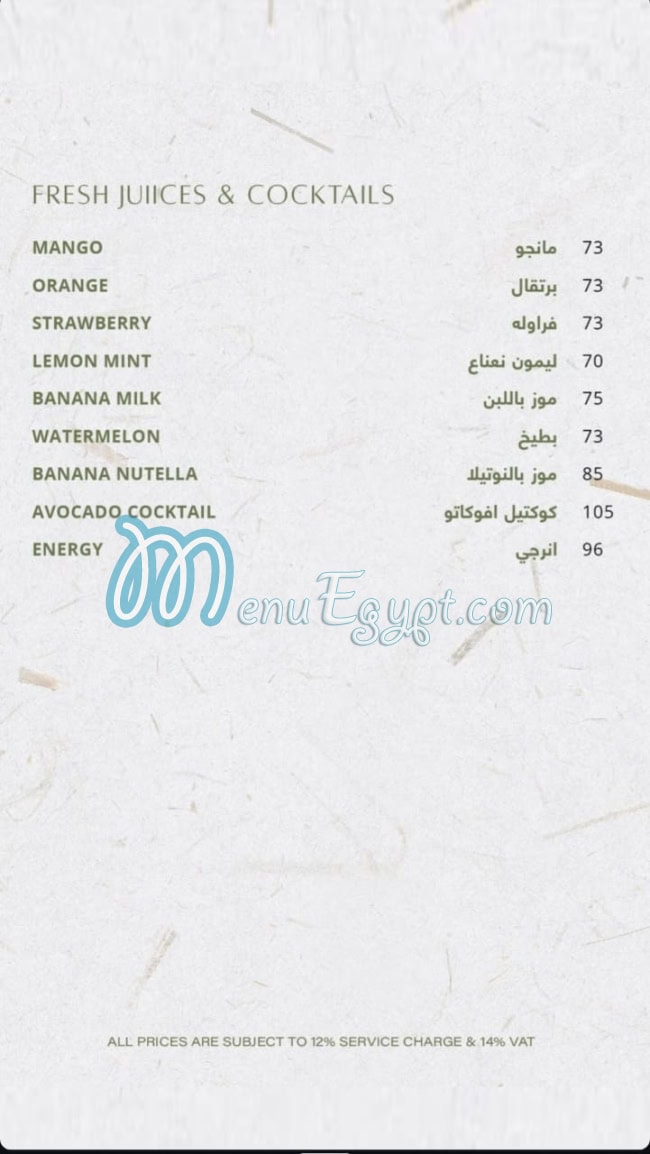 Taboon menu Egypt 10