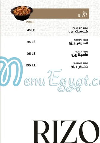 Texas Chicken online menu