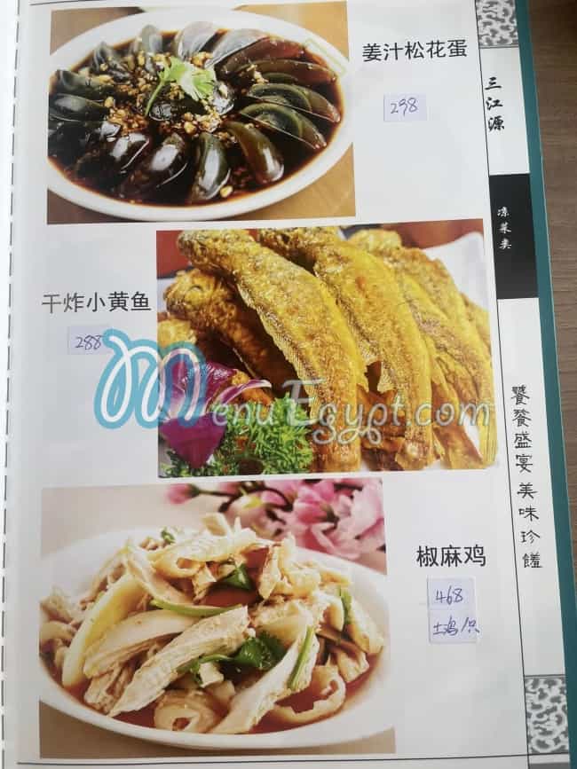 The Chinese Muslim menu Egypt 11