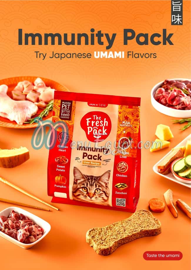 The Fresh Pack menu prices