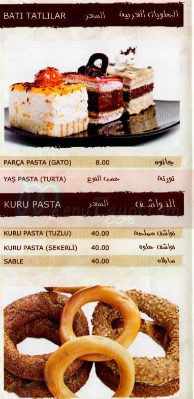 Turkish House menu