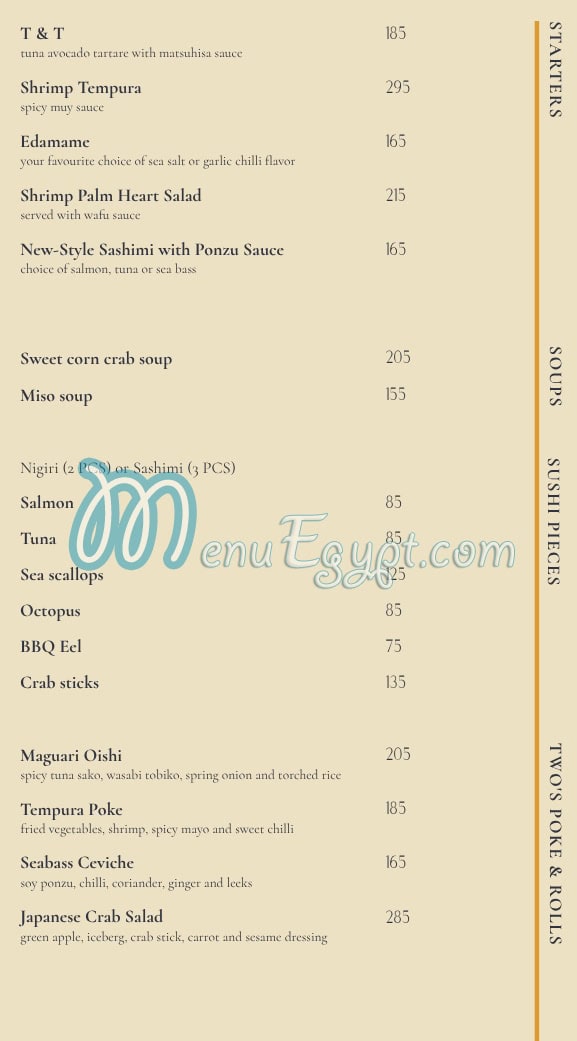 Two Restaurant delivery