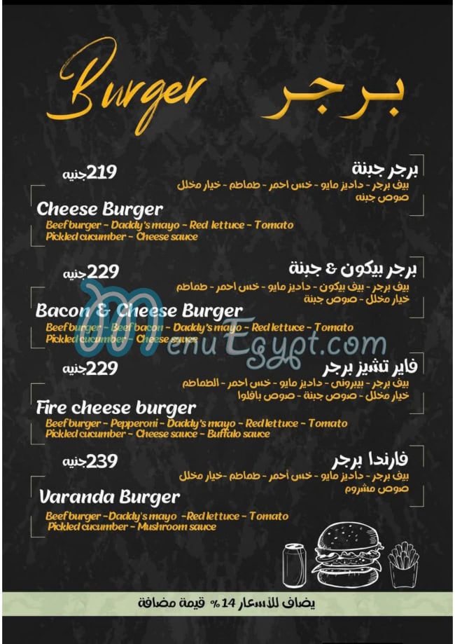 Varananda Caffe menu Egypt 11