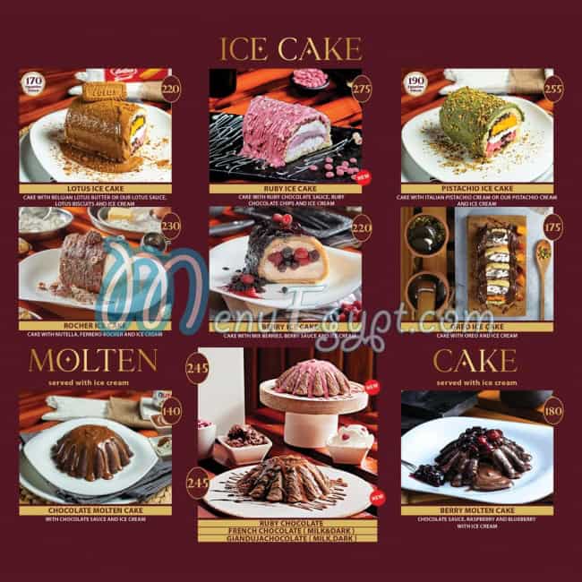 منيو وافل تون مصر 2