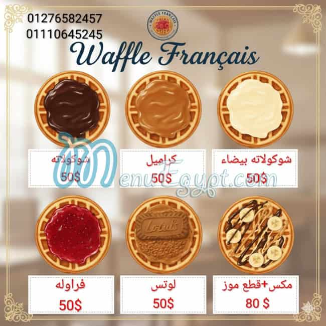 waufle francaise menu