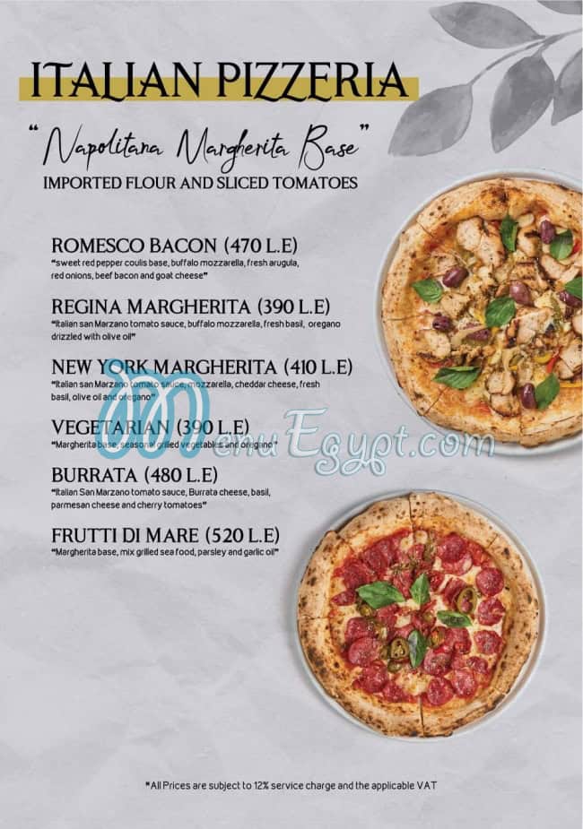 Willows menu Egypt 11