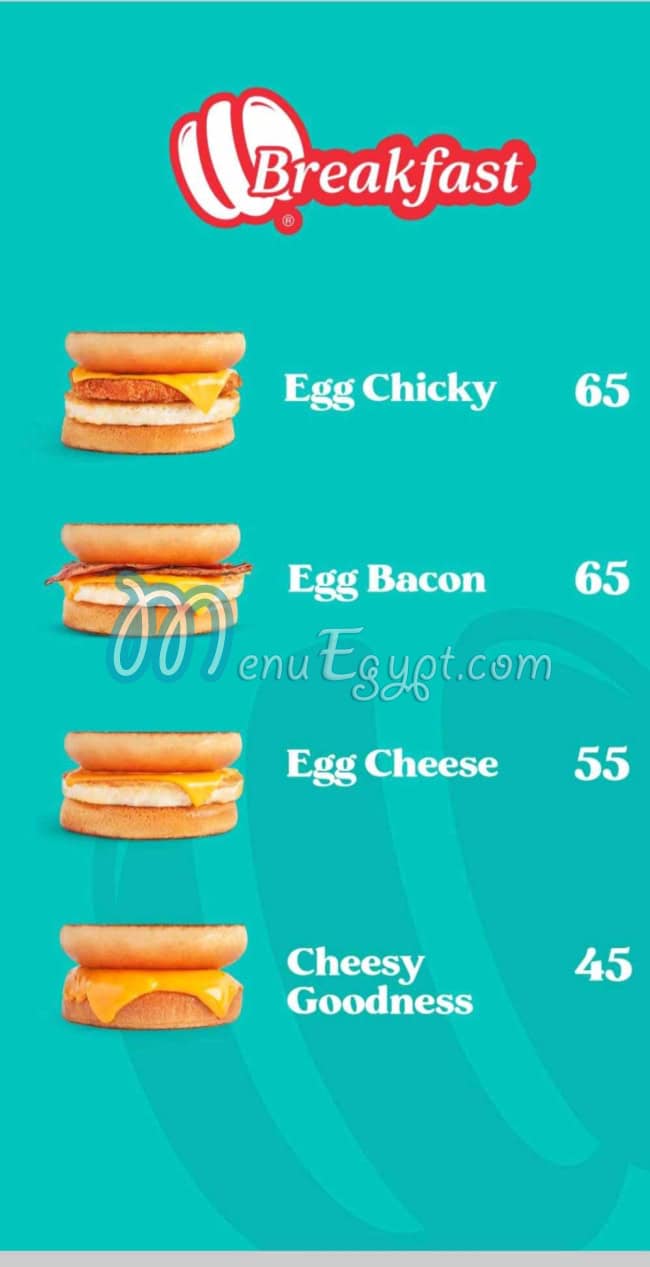 Wimpy delivery menu