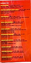 Buffalo Fire menu Egypt 2