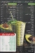 FRUIT STAR menu Egypt