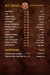 Fifty Cairo Tower menu