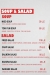 Keko Sushi menu