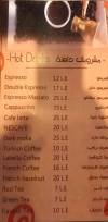 Labella Cafe menu prices