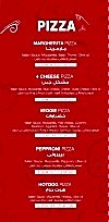 Newyork Pizza menu