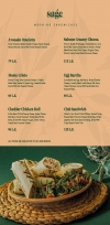 Sage delivery menu