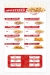 Smasht Burger menu