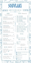 Souvlaki menu