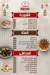 Aknsh Village menu Egypt