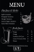 BOB Bakri delivery menu