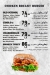 Brgr Effendi menu Egypt