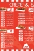 Crepe Cast menu Egypt