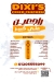 Dixie Fried chicken menu
