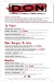 DON menu