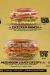 Elwahsh Burger menu Egypt