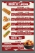 Fire Burger menu