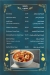 Grand Cordoba menu Egypt