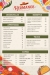 Hermanos menu
