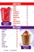 Ice Volcano menu Egypt 6