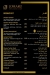 Jomaro menu