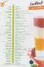 Marina Juice menu Egypt 3