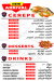 Pablo Burger Madenty menu