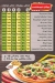 Pizza El Taybeen menu