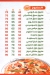 Pizza We Fetaer Al Dewan menu