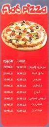 Pizza Conez menu Egypt