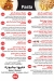 Potasta menu