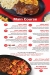 Potasta menu Egypt