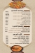Qazeefa menu Egypt