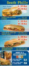 Steaks Fries menu Egypt