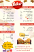 Teeka's menu