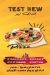 Test New Pizza menu prices