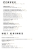 The Eataly menu Egypt 9