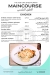 The Hub delivery menu