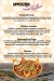 Tree Trunk delivery menu