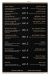 Zelda delivery menu
